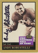 1991 ENOR Pro Football HOF #121 Andy Robustelli