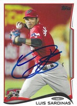 2014 Topps Pro Debut #37 Luis Sardinas