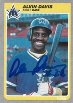 1985 Fleer Base Set #488 Alvin Davis