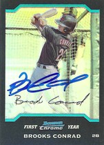2004 Bowman Chrome Refractors #238 Brooks Conrad