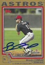 2004 Topps Traded Gold #T165 Brooks Conrad