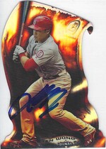 2014 Bowman Chrome Fire Die-Cut Refractors #FDC-KW Kolten Wong