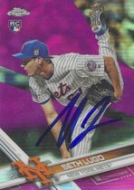 2017 Topps Chrome Pink Refractor #139 Seth Lugo
