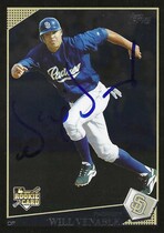 2009 Topps Wal Mart Black Border #51 Will Venable