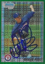2010 Bowman Chrome Prospects X-Fractors (Green) #BCP119 Martin Perez