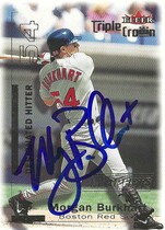 2001 Fleer Triple Crown #296 Morgan Burkhart