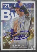 2021 Bowman Platinum Precious Elements #PE-11 Bobby Witt Jr.