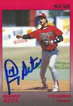 1989 Star Columbus Mudcats #1 Manny Acta