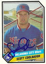 1989 CMC Oklahoma City 89ers #21 Scott Coolbaugh