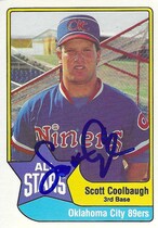 1989 CMC Triple A All Stars #5 Scott Coolbaugh
