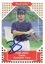 1991 ProCards Tomorrows Heroes #101 Pedro Grifol