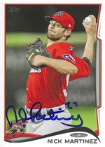 2014 Topps Pro Debut #10 Nick Martinez