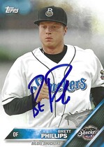 2016 Topps Pro Debut #78 Brett Phillips