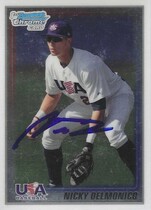 2010 Bowman Chrome USA Stars #USA-3 Nicky Delmonico