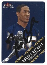 2000 Fleer Tradition Glossy #329 Rogers Beckett