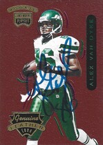 1996 Playoff Contenders Leather #80 Alex Van Dyke