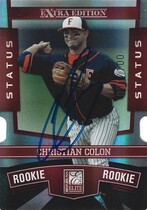 2010 Donruss Elite Extra Edition Status #102 Christian Colon