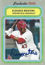 2019 Topps Heritage Minor League Fantastic Feats #FF-12 Elehuris Montero