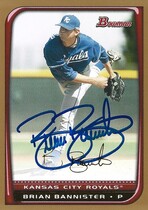 2008 Bowman Gold #193 Brian Bannister