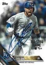 2016 Topps All-Star Game Silver Stamp #359 Christian Colon