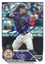 2023 Topps Update #US314 Brenton Doyle