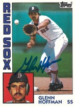 1984 Topps Tiffany #523 Glenn Hoffman