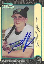1999 Bowman Chrome Refractors #158 Paul Hoover