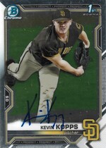 2021 Bowman Chrome Draft #BDC-7 Kevin Kopps