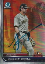 2023 Bowman Chrome 2022 AFL Fall Stars #AFLS-6 Jackson Merrill