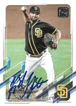 2021 Topps 582 Montgomery Club Stamp (Factory Set) #267 Kirby Yates
