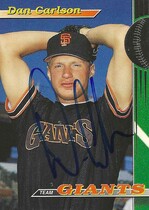 1993 Stadium Club Giants #26 Dan Carlson
