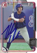 2015 Bowman Draft #99 Mark Mathias