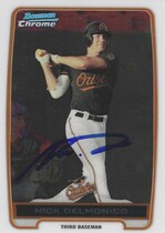 2012 Bowman Chrome Prospects #BCP92 Nick Delmonico