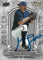 2008 Upper Deck A Piece of History #126 Mitch Stetter