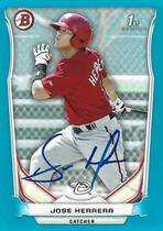2014 Bowman Prospects Blue #BP107 Jose Herrera