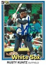 1981 Donruss Base Set #282 Rusty Kuntz