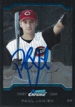 2004 Bowman Chrome Draft #BDP83 Paul Janish