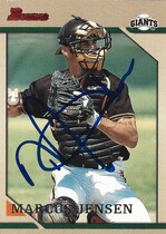 1996 Bowman Base Set #242 Marcus Jensen
