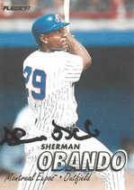 1997 Fleer Base Set #573 Sherman Obando
