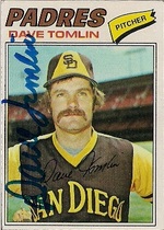 1977 Topps Base Set #241 Dave Tomlin