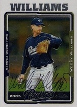 2005 Topps Chrome Update #UH12 Woody Williams