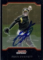 2004 Bowman Chrome Draft #10 Sean Burnett