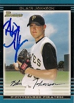 2002 Bowman Draft #BDP42 Blair Johnson