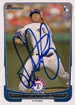 2012 Bowman Draft #17 Martin Perez