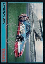 1991 Traks Base Set #85 Richard Petty with Car