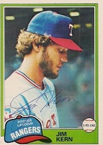 1981 O-Pee-Chee OPC Base Set #197 Jim Kern