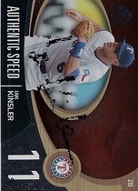 2007 SP Authentic Authentic Speed #AS-25 Ian Kinsler