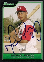 2006 Bowman Base Set #212 Miguel Perez