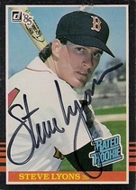 1985 Donruss Base Set #29 Steve Lyons