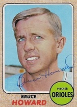 1968 Topps Base Set #293 Bruce Howard